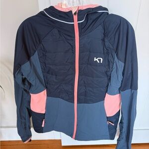 Kari Traa Navy and Pink Jacket
